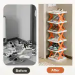 Smart Foldable Shoes Shelf 6 Tier Shoe Rack