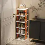 Smart Foldable Shoes Shelf 6 Tier Shoe Rack