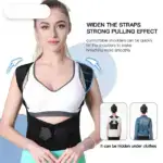 Flexible Back Support Belt for Office, Home, and Gym