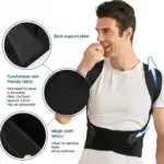 Flexible Back Support Belt for Office, Home, and Gym