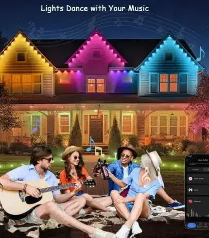 Weatherproof RGB LED Smart Outdoor Lights