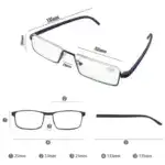 Smart Zoom & Anti-Blue Eyewear Ultralight Reading Glasses - Image 7